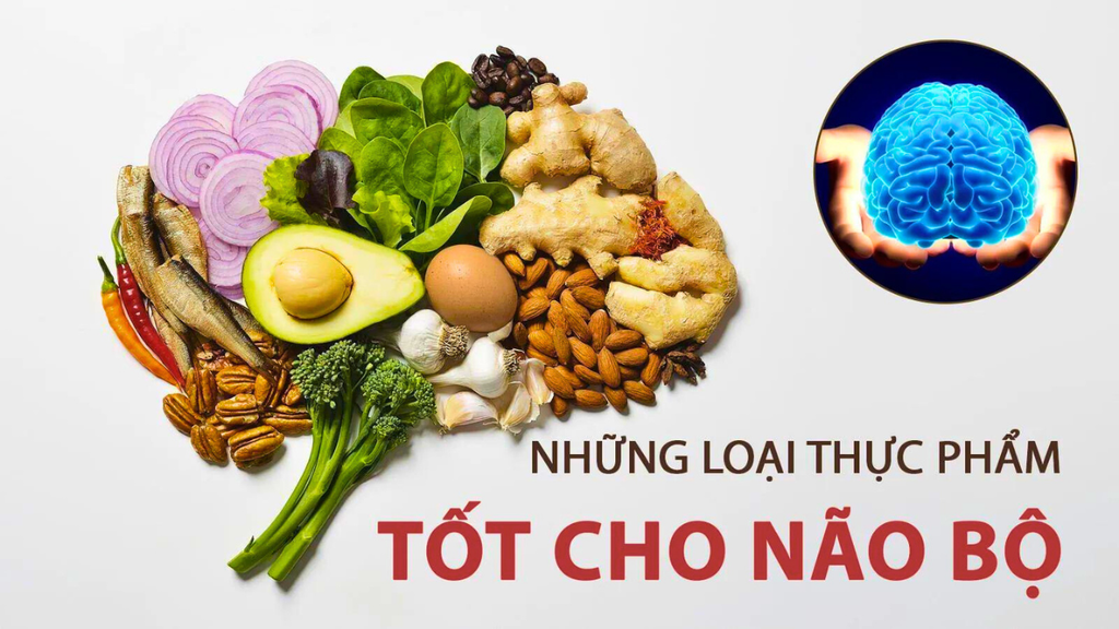 ĂN GÌ ĐỂ BỔ NÃO: GIÚP TRÍ NHỚ TĂNG CƯỜNG, TẬP TRUNG HƠN ?
