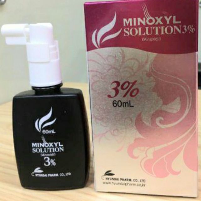 Xịt Mọc Tóc Minoxyl Solution 3%