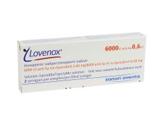 Lovenox 6000Ui Bơm Tiêm