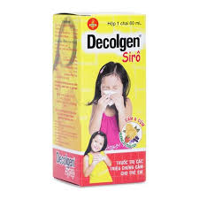Thuốc Decolgen Siro 60Ml – Thuốc Điều Trị Cảm Cúm, Viêm Mũi