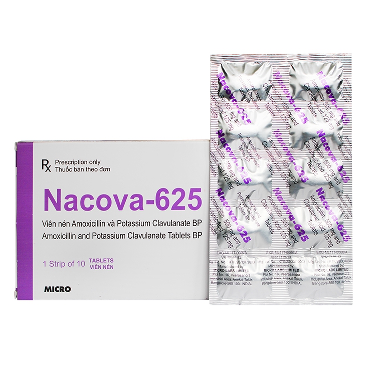 Nacova Dt 625Mg