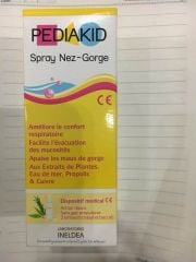 Xịt Mũi Họng Pediakid Pháp 20Ml