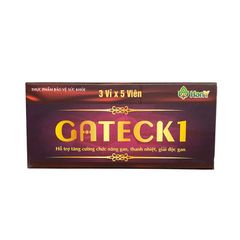 Gateck1 – Hỗ Trợ Giải Độc Gan, Hạ Men Gan, Thanh Nhiệt