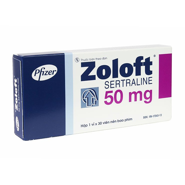 Zoloft 50Mg (Hộp*30 Viên)