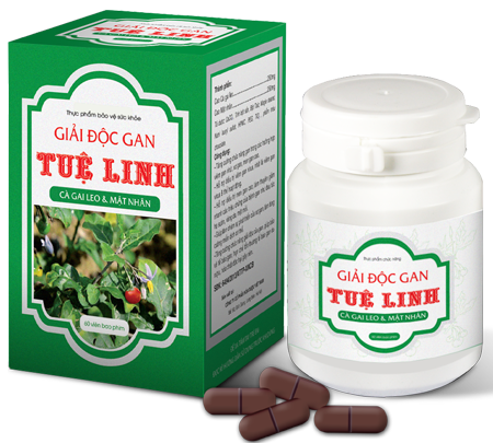 Viên Giải Độc Gan Tuệ Linh - Hộp 60 Viên