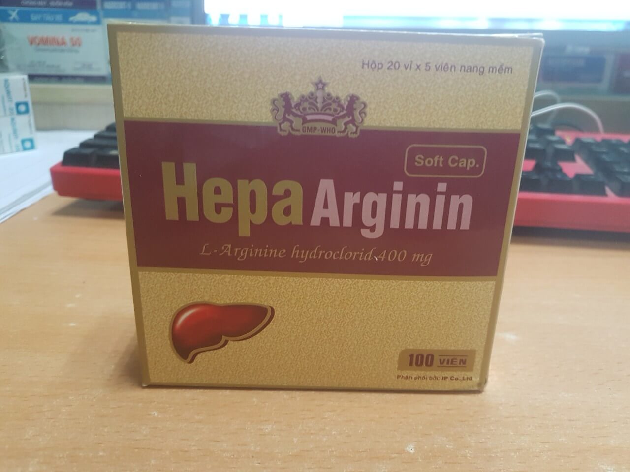 Hepa Arginin giải độc gan