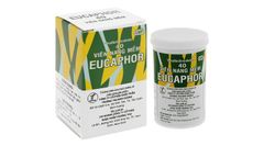 Eucaphor hỗ trợ giảm ho, đau rát họng hộp 40 viên