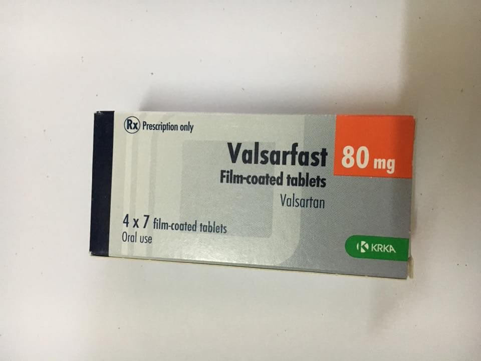 Valsarfast 80Mg