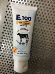 Sữa Rửa Mặt E100 Sữa Bò Tươi Dưỡng Trắng 80Ml