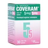 Coveram 5mg/5mg (lọ 30 viên)