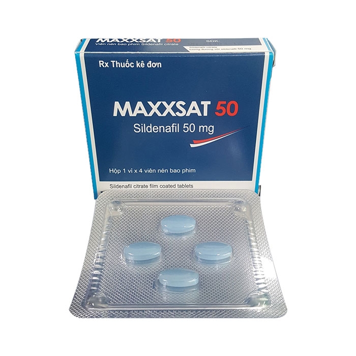 Maxxsat 50 (Hộp 1Vi*4 Viên)