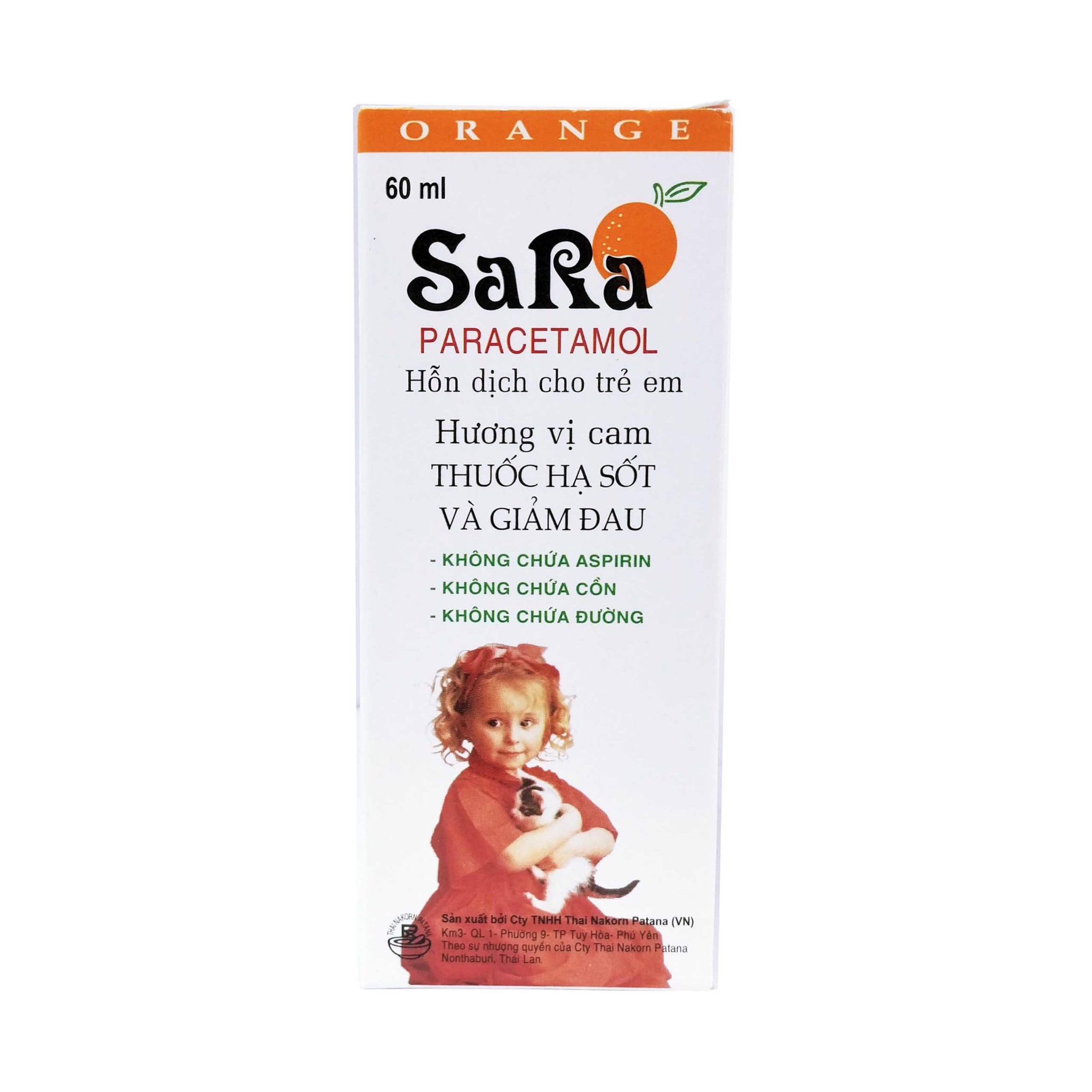 Sara For Children – Giảm Đau Hạ Sốt