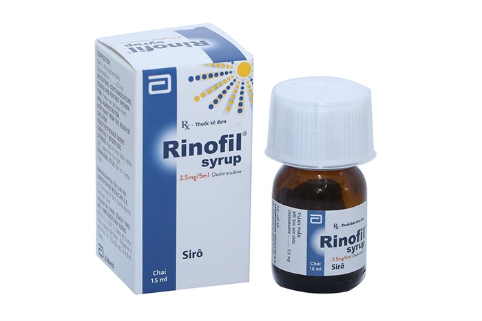 Rinofil Syrup 2,5Mg/5Ml - Điều Trị Viêm Mũi Dị Ứng