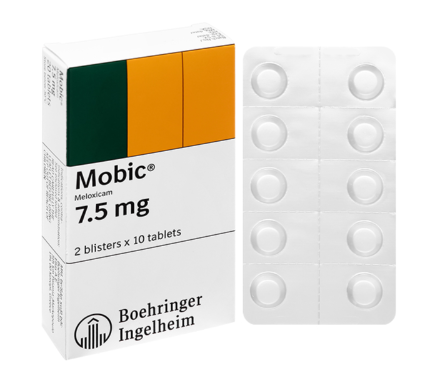 Mobic 7.5mg (2 vỉ x 10 viên)