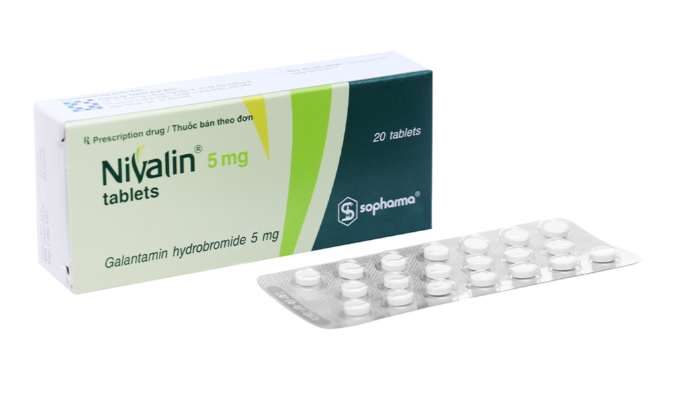 Nivalin Tablets 5mg (1 vỉ x 20 viên)