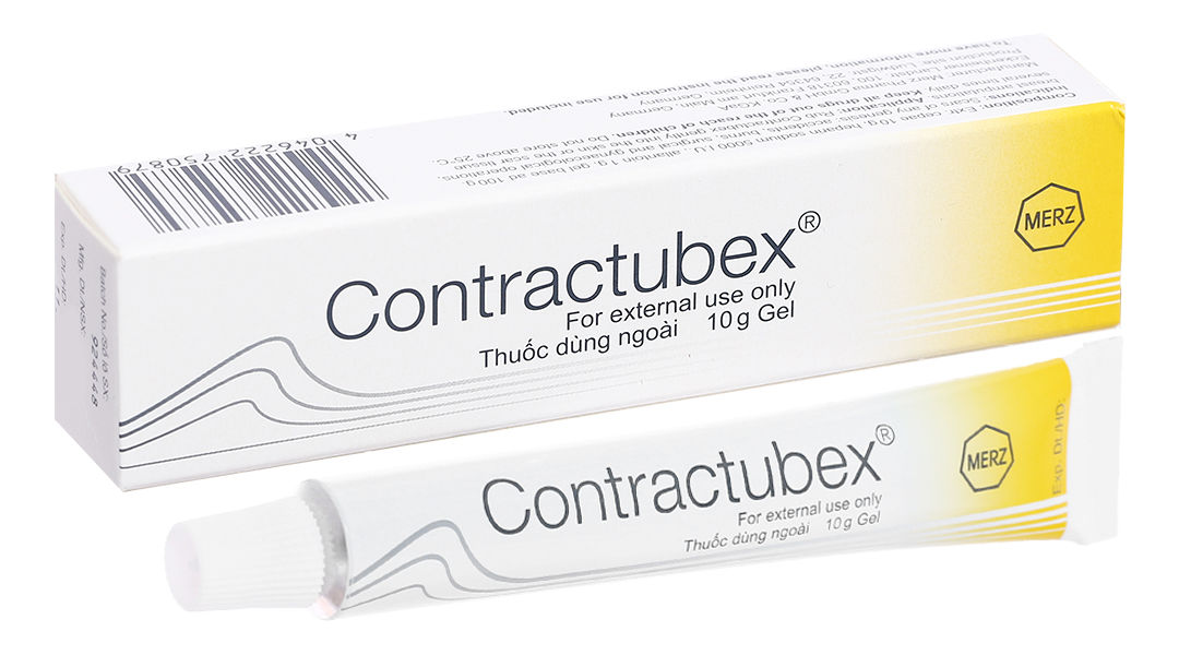 Gel bôi Contractubex trị sẹo lồi, phì đại tuýp 10g