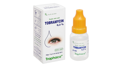 Dung dịch nhỏ mắt Tobramycin 0,3% trị các bệnh nhiễm khuẩn mắt lọ 6ml