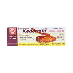 Thuốc trị hắc lào Kedermfa hộp 1 tuýp 5g