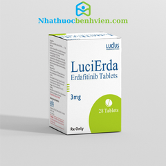 LuciErda ( Erdafitinib ) hộp 28 viên LUCIUS - Điều trị ung thư đường tiết niệu