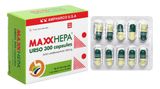Maxxhepa Urso 300 Capsules trị xơ gan do mật nguyên phát (3 vỉ x 10 viên)