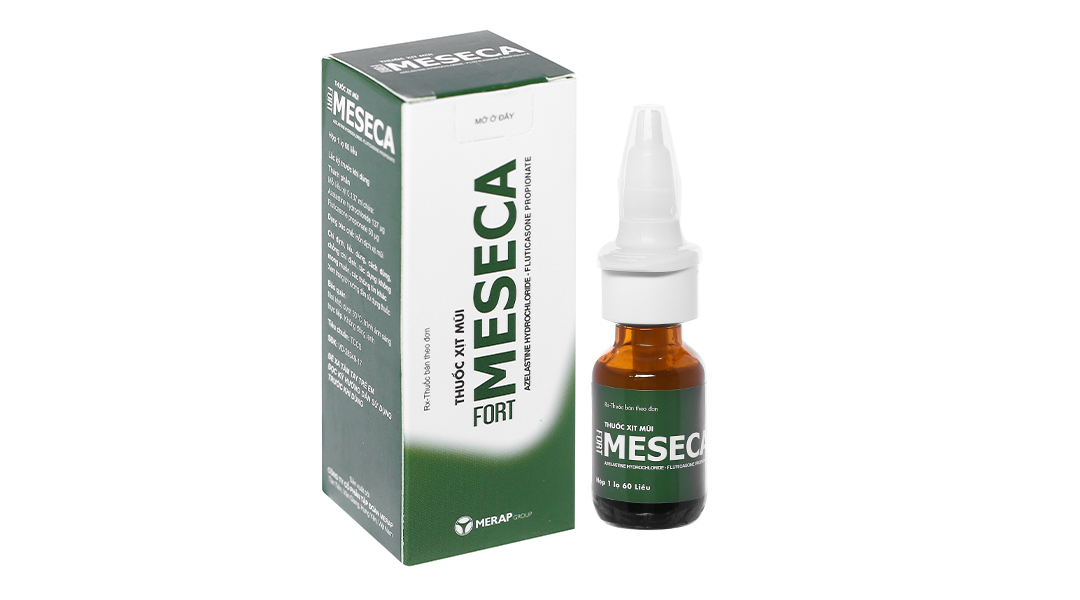 Thuốc xịt mũi Meseca fort 60 liều