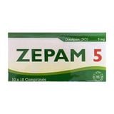Zepam 5 - Thuốc an thần gây ngủ Diazepam hiệu quả