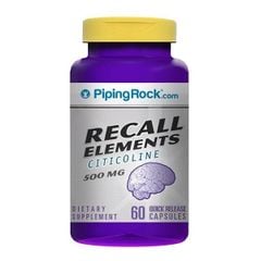 Recall Elements 500Mg Piping Rock