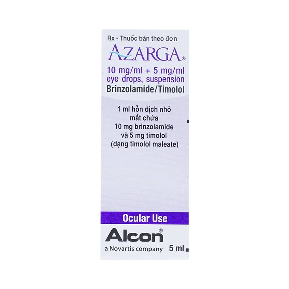 Thuốc nhỏ mắt Azarga Alcon 5ml