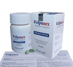 Velpanex ( Sofosbuvir 400mg và Velpatasvir 100mg ) hộp 28 viên - EVEREST