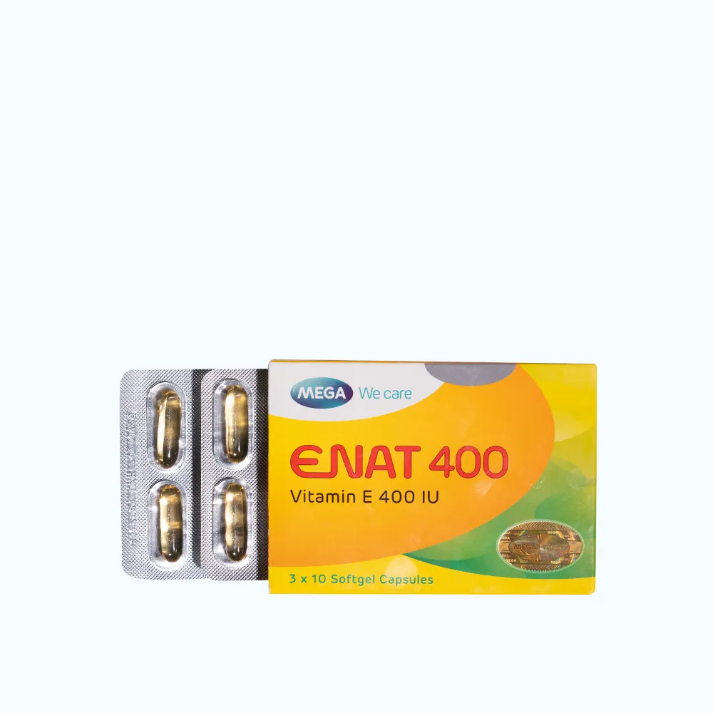 Enat 400 Thái vitamin E 400iu (H/3*10 viên)