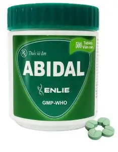 Abidal - Chai 500 viên nén - ENLIE