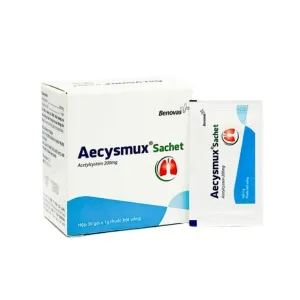 Aecysmux 200mg Benovas - Thuốc Làm Loãng Đờm, Điều Trị Ho Có Đờm Và Các Bệnh Đường Hô Hấp