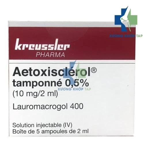 Aetoxisclérol giúp điều trị các bệnh lý về mạch máu