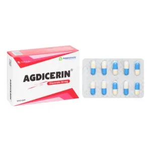 Agdicerin 50mg Agimexpharm - Thuốc Điều Trị Thoái Hóa Khớp Tác Dụng Chậm Hiệu Quả Lâu Dài