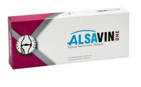 Thuốc Alsavin One 2% Alsanza 48mg/2,4ml Gel tiêm nội khớp điều trị giảm đau do bệnh lý thoái hóa khớp