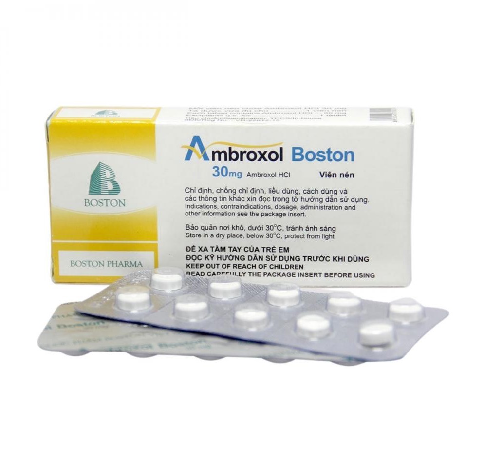 Ambroxol Boston giúp làm loãng và long đờm hiệu quả