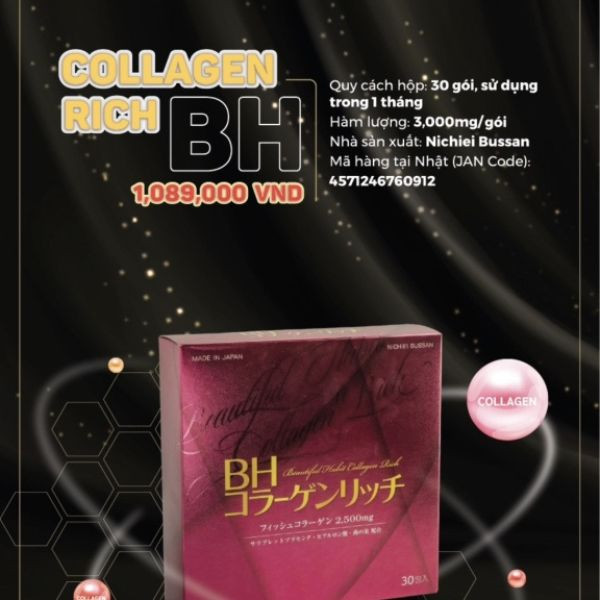 Beautiful Habit Collagen Rich 30 Gói