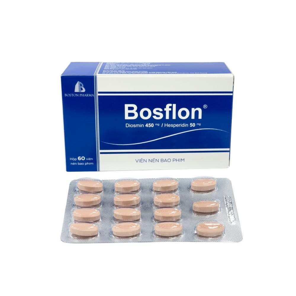 Bosflon giúp giảm hiệu quả các triệu chứng suy tĩnh mạch