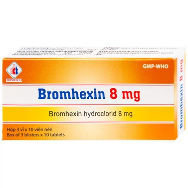 Bromhexine 8mg Domesco (H/30v)