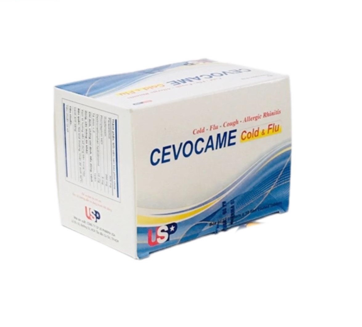 CEVOCAME Cold & Flu hỗ trợ giảm nhanh các triệu chứng cảm lạnh