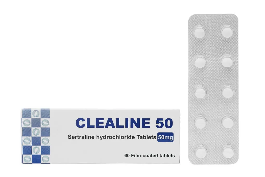Clealine 50mg Atlantic (H/60v) – Kháng trầm cảm &amp; loạn thần kinh hiệu quả