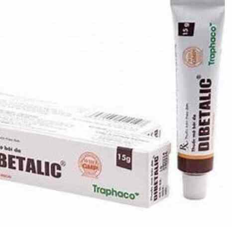 Dibetalic Cream Traphaco (Lốc/10Tuýp/15gr)