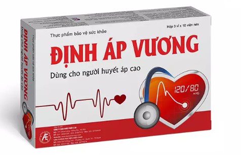 Định Áp Vương hỗ trợ ổn đinh huyết áp