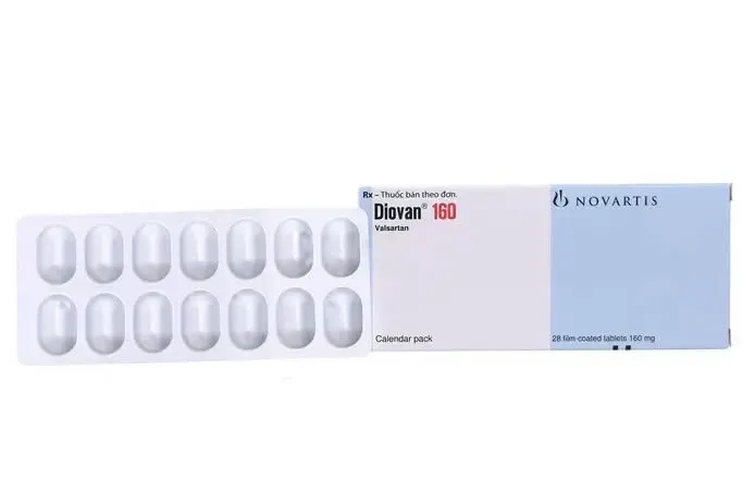 Diovan 160mg Novartis (H/28v) – Kiểm soát huyết áp hiệu quả &amp; bảo vệ tim mạch