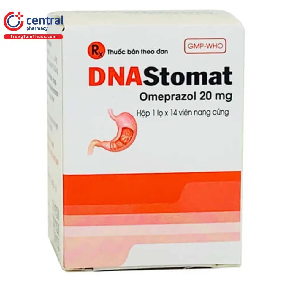 DNAStomat điều trị bệnh trào ngược dạ dày - tá tràng