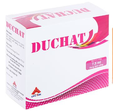 Dung dịch uống Duchat trị, phòng thiếu vitamin và axit amin (20 ống x 7.5ml)