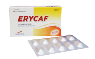 ERYCAF điều trị các bệnh nhiễm khuẩn