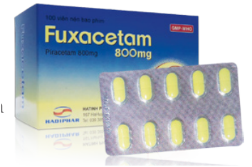 FUXACETAM 800mg điều trị triệu chứng chóng mặt