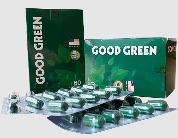 Good Green – Giúp điều hòa và làm giảm axit uric – Giảm đau nhức gout – Ngăn chặn tái phát gout