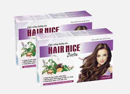 Hỗ trợ dưỡng tóc hair nice biotin mekong (h/30v)